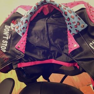 Cool azalea wang leather jacket